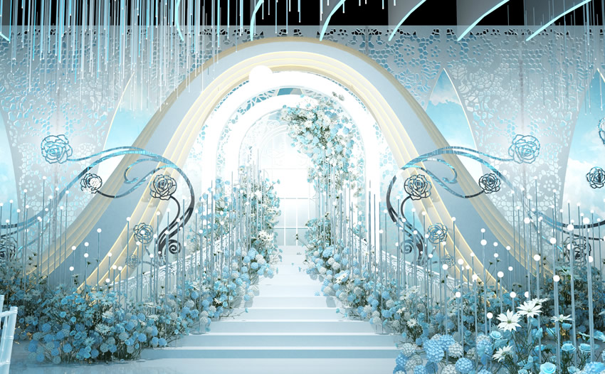 师宗釡香烙馍村水晶厅效果展示