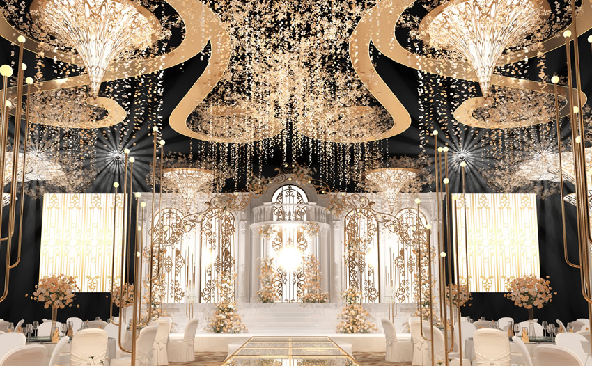 师宗花木兰喜事汇金色大厅效果展示